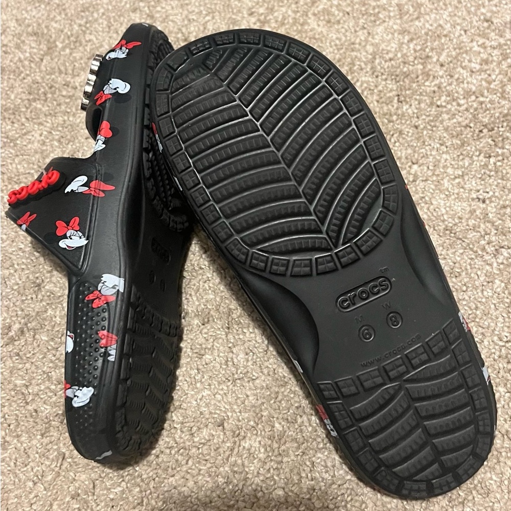 Disney Parks Minnie Mouse Sandal Crocs M6 W8
